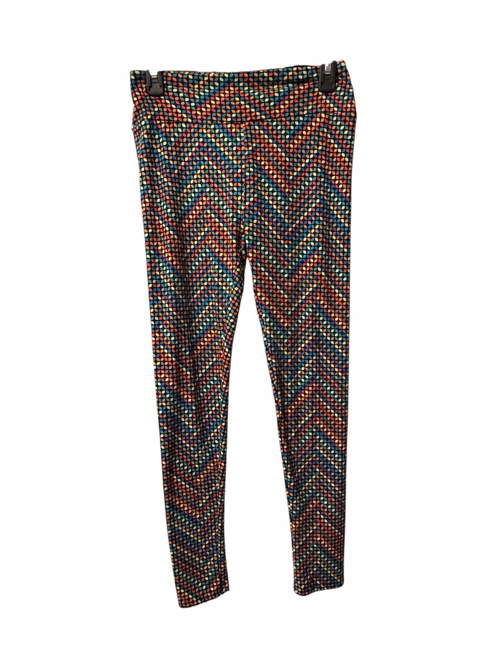 LuLaRoe OS Polka Dot Zig Zag Stripe Chevron Leggings
